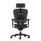 Ергономичен стол  Antares ERGOHUMAN ULTRA BLACK, черен