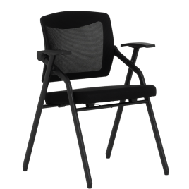 Посетителски стол Carmen 1708 - черен Посетителски стол Carmen 1708 - черен