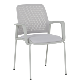 Посетителски стол Carmen 1138 G - светлосив Посетителски стол Carmen 1138 G - светлосив