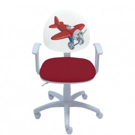 SMART WHITE RED PLANE