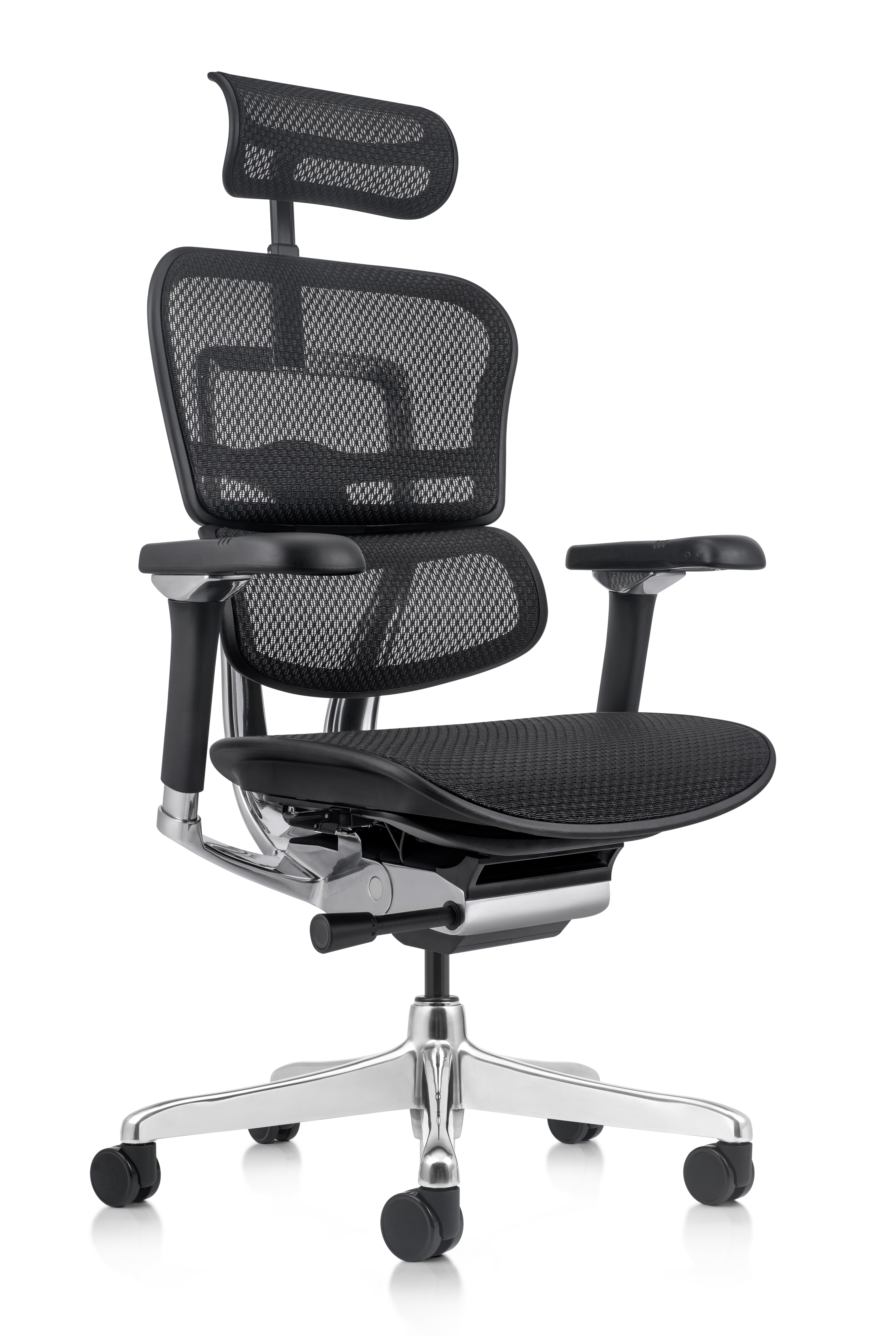 Ергономичен стол Antares ERGOHUMAN 2 LUXURY, черен