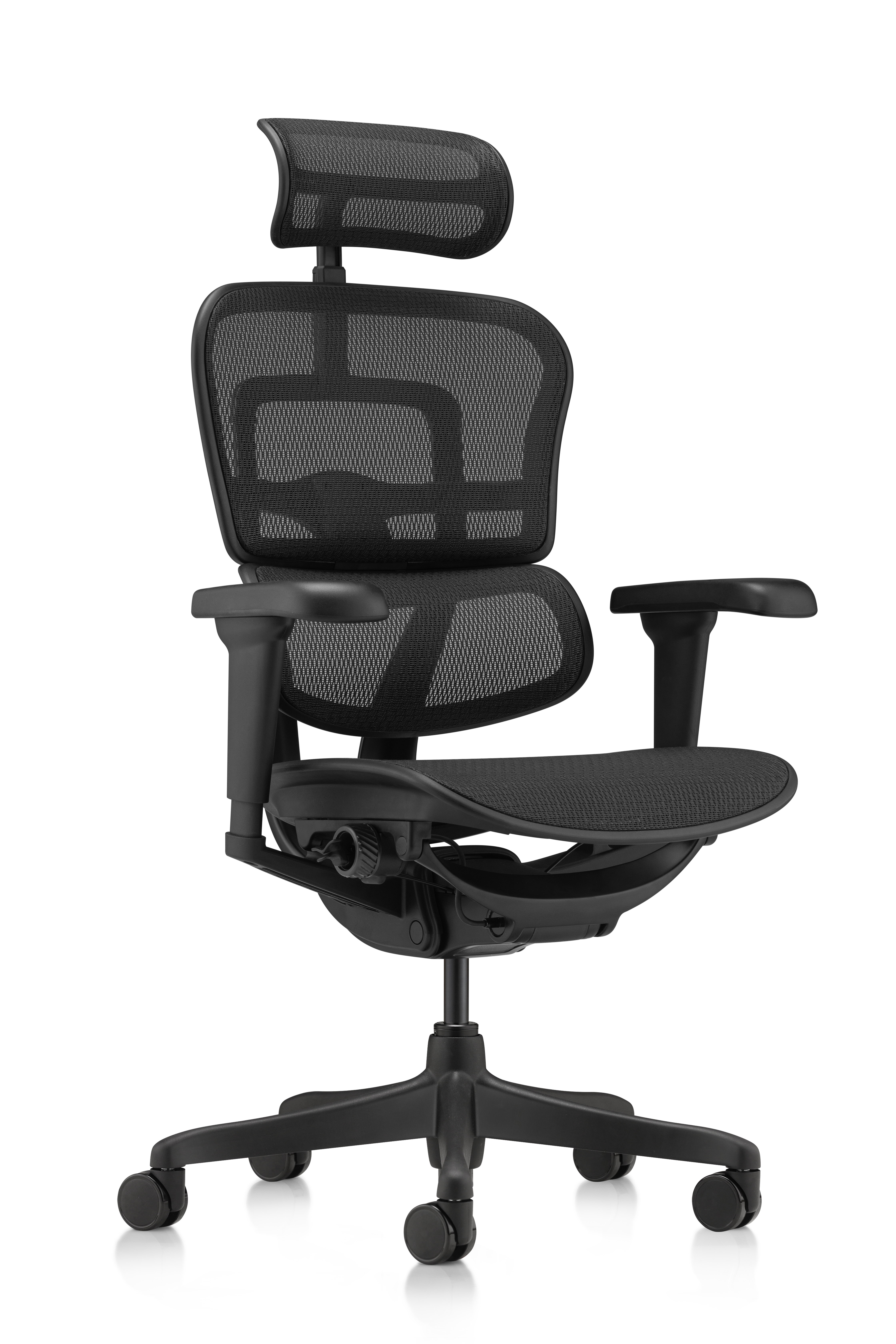 Ергономичен стол Antares ERGOHUMAN ULTRA BLACK, черен